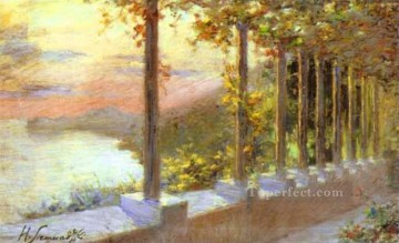 ヘンリク・シェミラツキ Painting - イタリアの風景 ポーランドのヘンリク・シェミラツキ